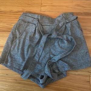 Plaid shorts